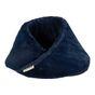 Pet Brands Snuggle Super Soft Cave Blue Cat Bed, Medium