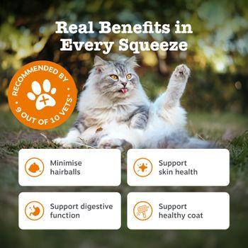 Zesty Paws Anti-Hairball Paste for Cats 120g