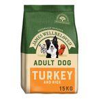 James Wellbeloved Adult Dog Food Turkey & Rice Dry Dog Food, 15kg
