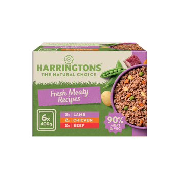 Harringtons Meaty Wet Dog Food 6x400g