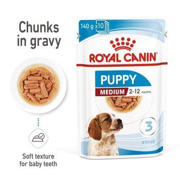 Royal Canin Puppy Medium Breed in Gravy Multipack 48x85g