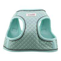 Doodlebone Snappy Mint Quilt Dog Harness 1