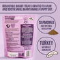 Scrumbles Turkey Nibbles: Calming Treats for Dogs 100g