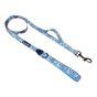 Doodlebone Trendy Tails Control Dog Lead 20mm Blue