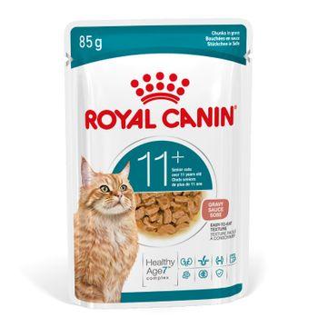 Royal Canin FHN Ageing 11+ Wet Cat Food in Gravy 12x85g