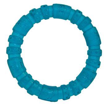 Rosewood Biosafe Puppy Ring Dog Toy Blue