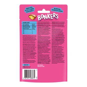 Bonkers Cat Bites, Crunchy & Soft Salmon Supreme Flavoured Cat Treats 60g