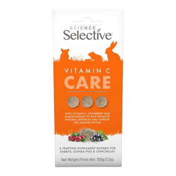 Science Selective Vitamin C Care Supplements for Small Pets 100g