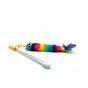 Tabby Patch Rainbow Cat Teaser Toy