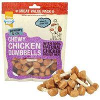 Good Boy Pawsley & Co Chewy Chicken Dumbbells Dog Treats 350g