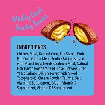 Bonkers Cat Bites, Crunchy & Soft Salmon Supreme Flavoured Cat Treats 60g