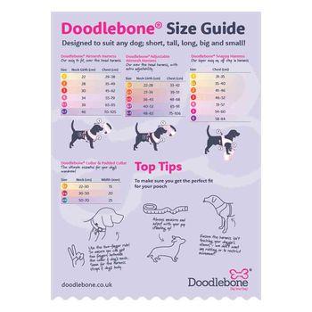Doodlebone Bold Dog Collar Violet Star 6-11