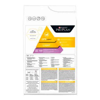 Pro Plan Cat Food Light with Opti-Light Rich in Turkey 3kg