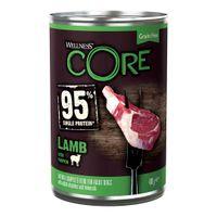 Wellness CORE Wet Dog Food 95% Single Protein Lamb with Pumpkin Recipe 400g