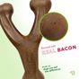 Benebone Wishbone Bacon Dog Toy Large