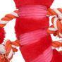 Rufus & Rosie Rope Leg Plush Summer Dog Toy