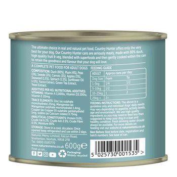 Natures Menu Country Hunter Duck With Superfoods, 600g