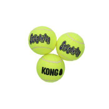 Kong Air Squeaker Tennis Ball Medium (3 Pack)