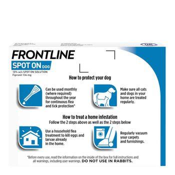 Frontline medium dog 3 pack best sale