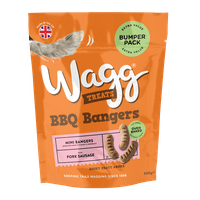 Wagg BBQ Bangers Bumper 5x500g Dog Treats