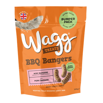 Wagg BBQ Bangers Bumper 5x500g Dog Treats