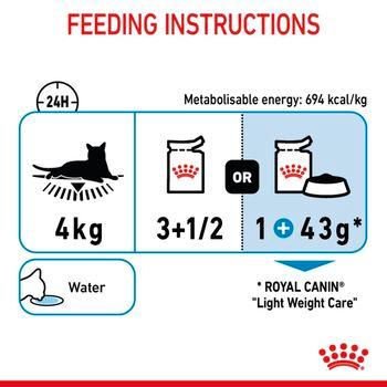 Royal Canin Lightweight Care Wet Cat Food in Gravy 48x85g