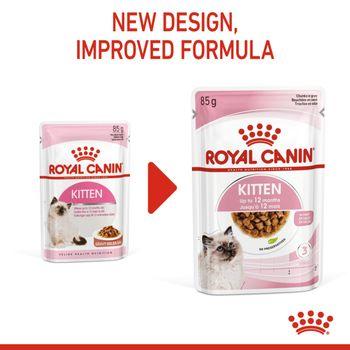 Royal Canin Kitten Pouch Multipack in Gravy 48x85g