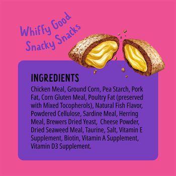 Bonkers Cat Bites, Crunchy & Soft Bangin' Beef Flavoured Cat Treats 60g 