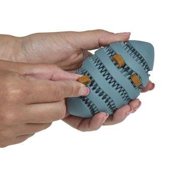 Petface Rubber Rugby Treat Ball Toy