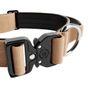 BullyBillows Combat Dog Collar Military Tan Large