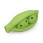 Petface Foodie Faces Latex Pea Pod Dog Toy