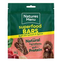 Natures Menu Superfood Bars Beef 70g
