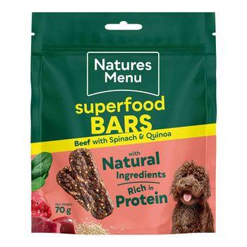 Natures Menu Superfood Bars Beef 70g