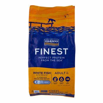 Fish4Dogs Finest Ocean White Fish Adult 12kg Dry Dog Food