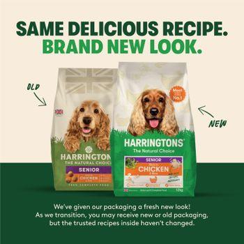 Harringtons Senior Chicken Complete Dry Dog Food 12kg