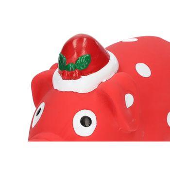 Rufus & Rosie Honking Latex Christmas Pig Puppy Toy