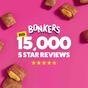 Bonkers Cat Bites, Crunchy & Soft Salmon Supreme Flavoured Cat Treats 60g