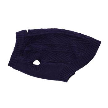 Rufus & Rosie Sleeveless Dog Jumper Navy Medium