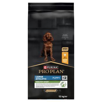 PRO PLAN Large Athletic Puppy Healthy Start Chicken Dry Dog Food 12kg