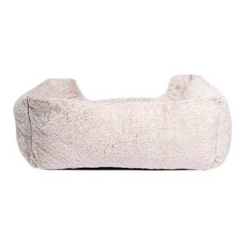 Rufus & Rosie Arctic Plush Fur Pet Bed S/M