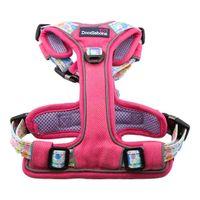 Doodlebone 'With Me' Dog Harness Pink 9-11