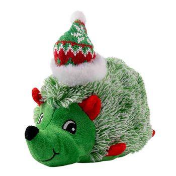 KONG Holiday Comfort HedgeHug Assorted Dog Toy Medium