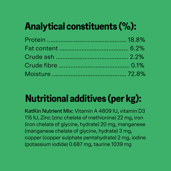 KatKin QUACK Fresh Cat and Kitten Food (Duck + Chicken) 1x80g