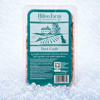 Hilton Farm Duck Confit Raw Food, 500g  