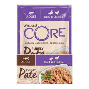 Wellness CORE Purely Paté Adult Duck & Chicken Cat Wet Food 85g