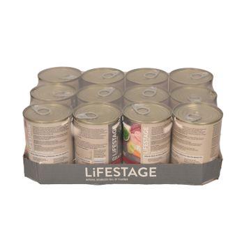 Lifestage Grain Free Beef & Tripe Chunks in Gravy Wet Dog Food 12x400g