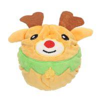 Rufus & Rosie Christmas Character Plush Ball Dog Toy
