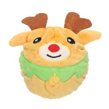 Rufus & Rosie Christmas Character Plush Ball Dog Toy