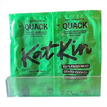 KatKin Fresh Cat Food Duck + Chicken Recipe (Quack) 152g
