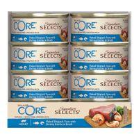 Wellness CORE® Signature Selects Flaked Tuna with Shrimp in Broth Adult Wet Cat Food 79G